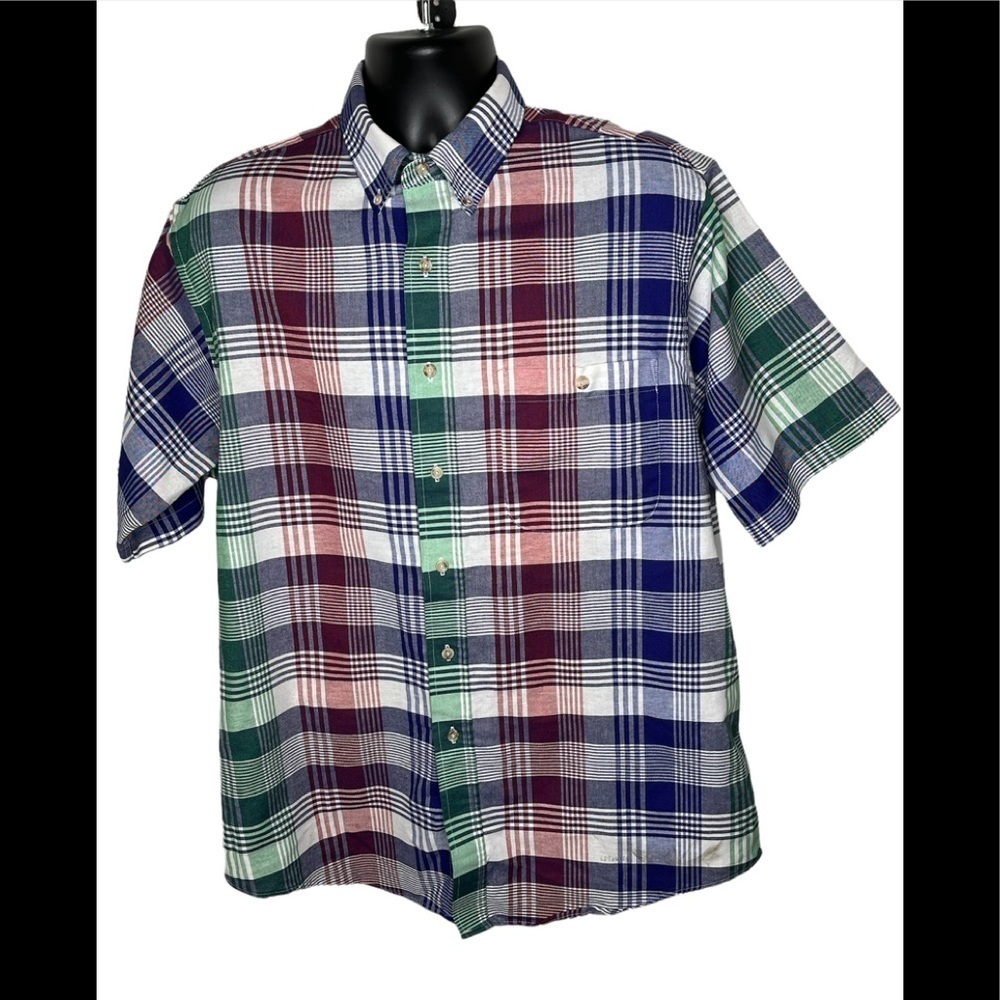 John Ashford Striped Button Down Shirt
